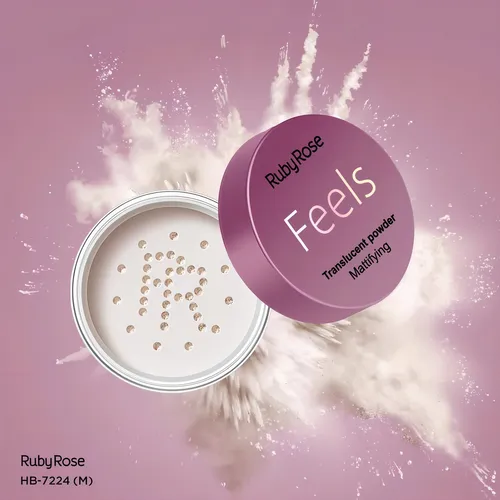 POLVO TRANSLÚCIDO FEELS RUBY ROSE