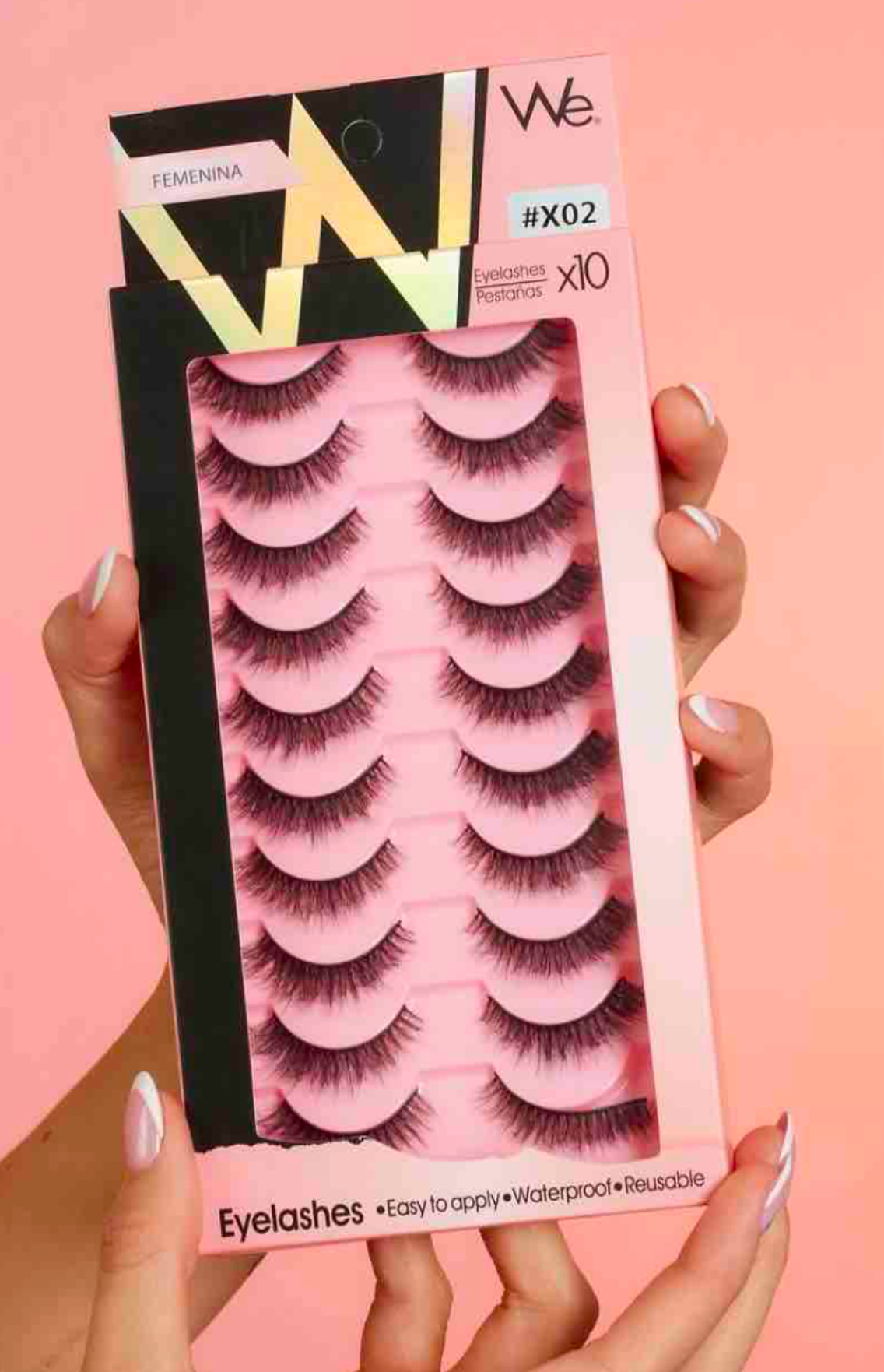 PESTAÑAS FEMENINA X10 WE