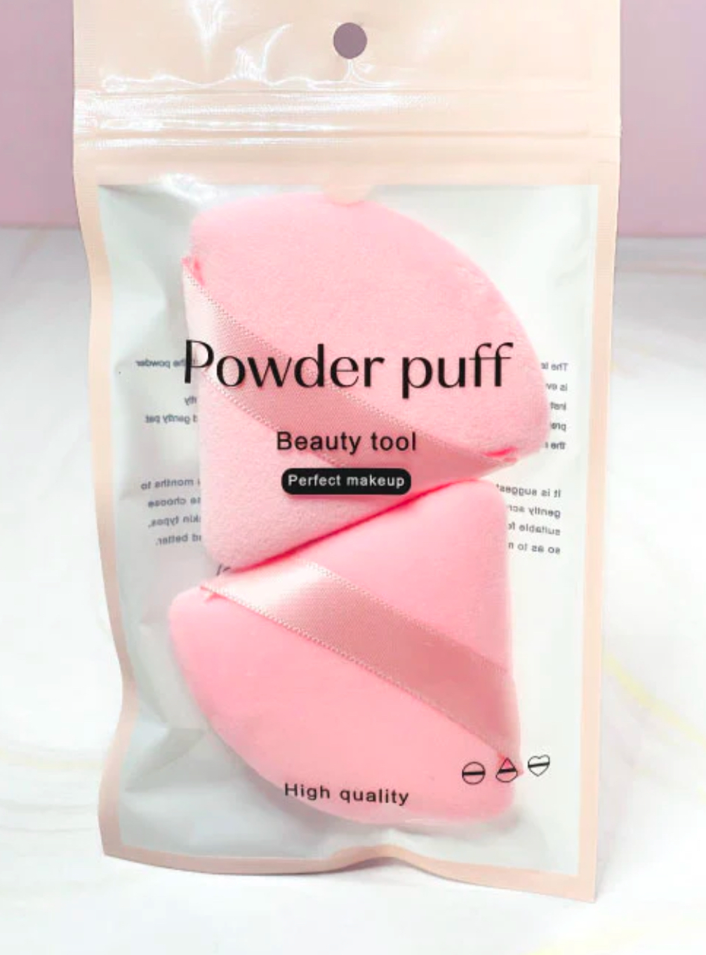 BORLAS POWDER PUFF X2